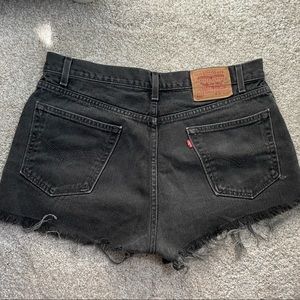 Levi’s 505 W 36 L 30 cut off Jean shorts
